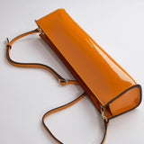 Pencil Box Tiger Orange Patent