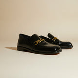 The Tap Loafers Black High Gloss