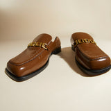 The Tap Loafers Mocha High Gloss