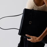 Tote du Jour Black Soft on model