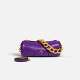 XX Mini Cylinder Soft Calf Leather Purple
